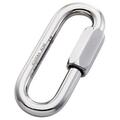 Maillon Rapide Steel Quick Link Long Plated, 10 mm. 119343